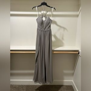 Gray Prom/Bridesmaid Dress